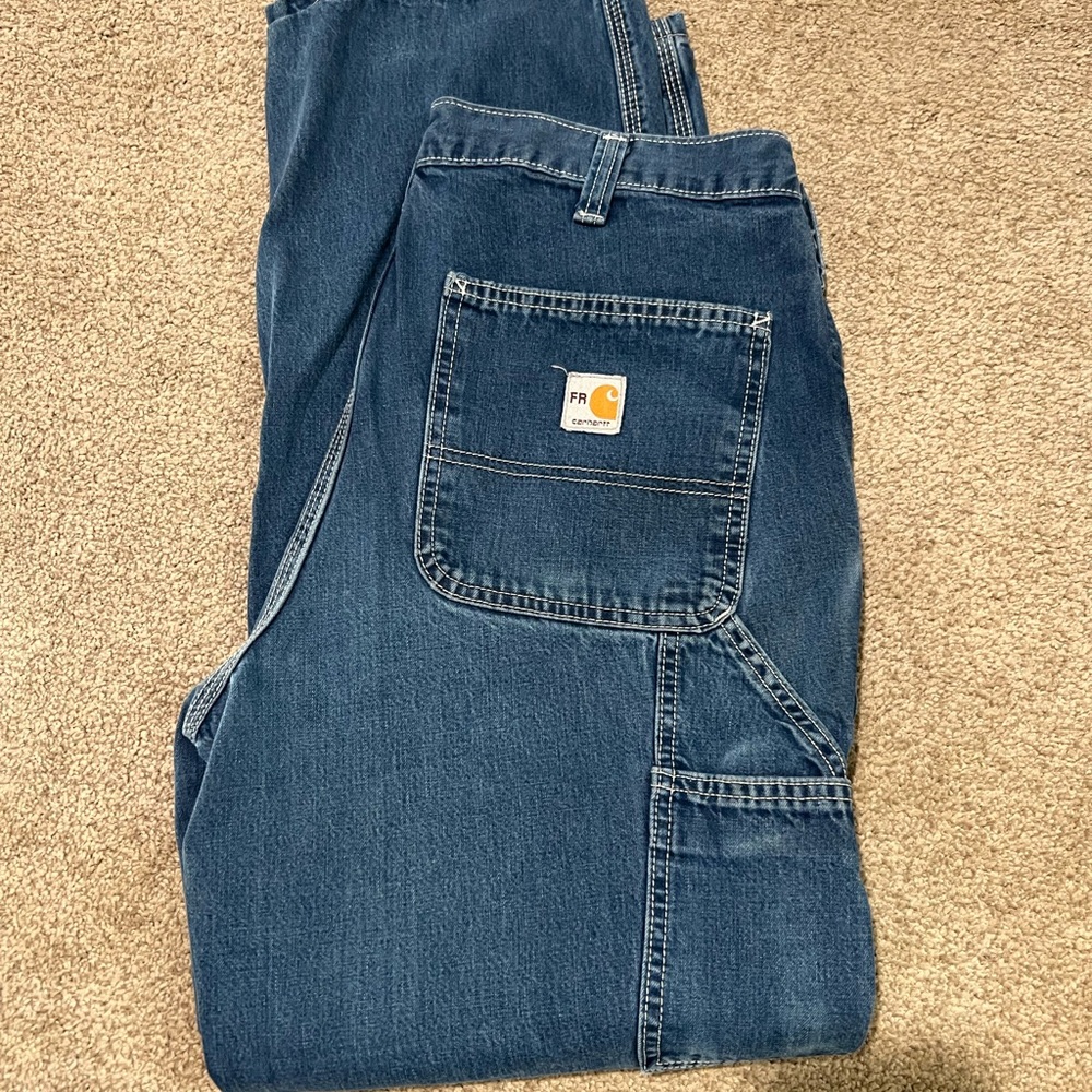 Carhartt FR Men's Blue Jeans
